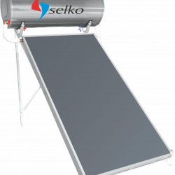 Ηλιακό θερμοσίφωνο SELKO 120lt/2τμ ταράτσας 